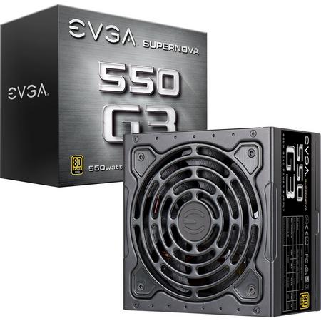 EVGA SuperNOVA 550 G3 power supply unit 550 W Zwart