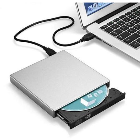 Externe DVD/CD speler - DVD/CD - DVD/CD Drive - Brander - Geschikt voor Windows/Mac OS/Macbook - Plug And Play