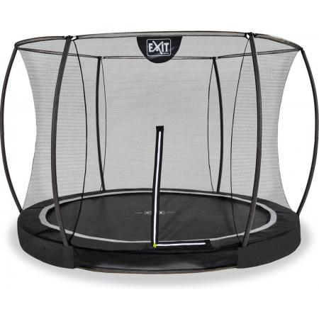 EXIT Black Edition inground trampoline ø305cm - zwart