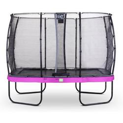   Elegant Premium trampoline 214x366cm met veiligheidsnet Deluxe - paars