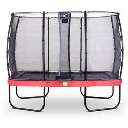   Elegant Premium trampoline 214x366cm met veiligheidsnet Deluxe - rood