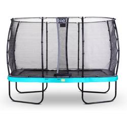   Elegant Premium trampoline 244x427cm met veiligheidsnet Deluxe - blauw