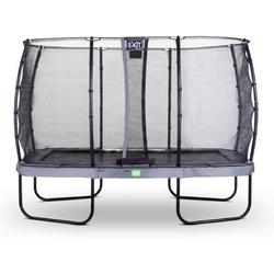   Elegant Premium trampoline 244x427cm met veiligheidsnet Deluxe - grijs
