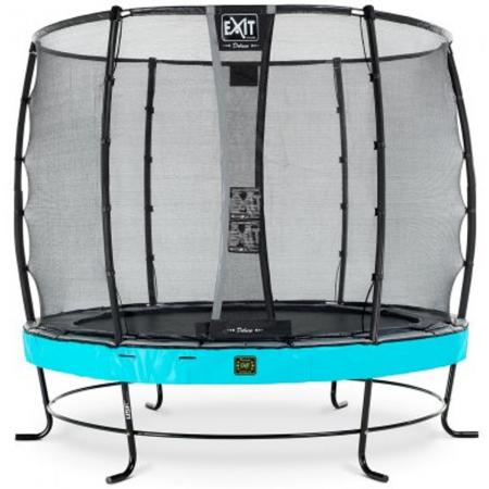 EXIT Elegant Premium trampoline ø253cm met veiligheidsnet Deluxe - blauw