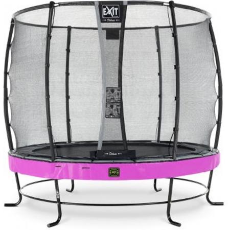 EXIT Elegant Premium trampoline ø253cm met veiligheidsnet Deluxe - paars