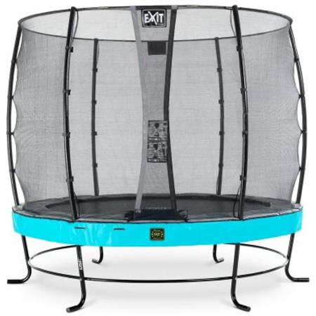 EXIT Elegant Premium trampoline ø253cm met veiligheidsnet Economy - blauw
