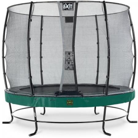 EXIT Elegant Premium trampoline ø253cm met veiligheidsnet Economy - groen