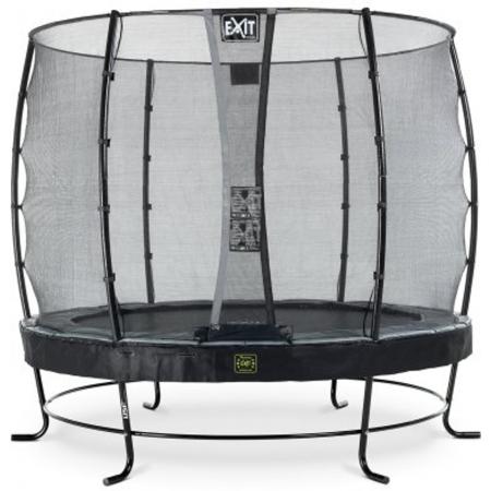 EXIT Elegant Premium trampoline ø253cm met veiligheidsnet Economy - zwart