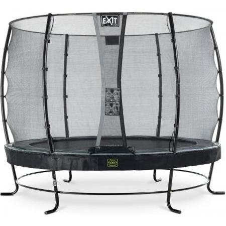 EXIT Elegant Premium trampoline ø305cm met veiligheidsnet Economy - zwart