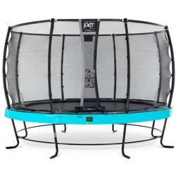   Elegant Premium trampoline ø427cm met veiligheidsnet Deluxe - blauw