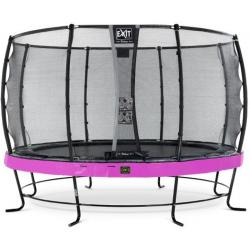   Elegant Premium trampoline ø427cm met veiligheidsnet Deluxe - paars