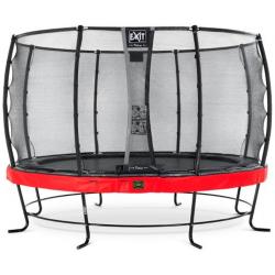   Elegant Premium trampoline ø427cm met veiligheidsnet Deluxe - rood