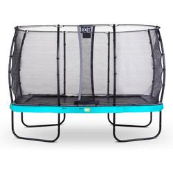   Elegant trampoline 244x427cm met veiligheidsnet Economy - blauw