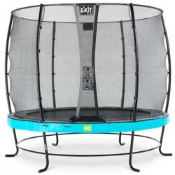EXIT Elegant trampoline ø253cm met veiligheidsnet Economy - blauw