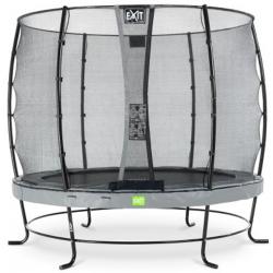   Elegant trampoline ø253cm met veiligheidsnet Economy - grijs