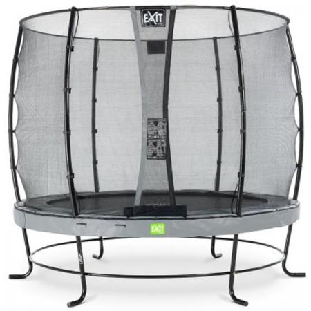 EXIT Elegant trampoline ø253cm met veiligheidsnet Economy - grijs