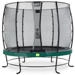 EXIT Elegant trampoline ø253cm met veiligheidsnet Economy - groen