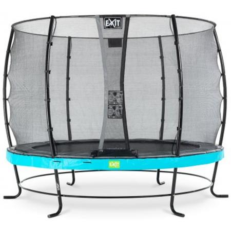 EXIT Elegant trampoline ø305cm met veiligheidsnet Economy - blauw
