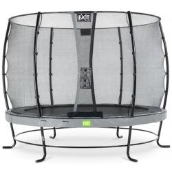 EXIT Elegant trampoline ø305cm met veiligheidsnet Economy - grijs