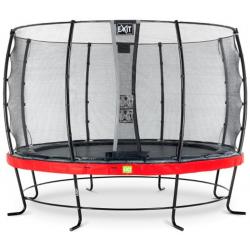   Elegant trampoline ø366cm met veiligheidsnet Economy - rood