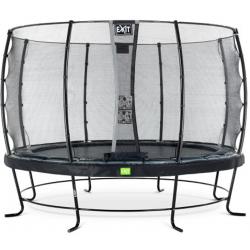  Elegant trampoline ø366cm met veiligheidsnet Economy - zwart
