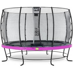   Elegant trampoline ø427cm met veiligheidsnet Economy - paars