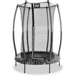   Tiggy junior trampoline met veiligheidsnet ø140cm - zwart/grijs