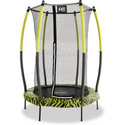   Tiggy junior trampoline met veiligheidsnet ø140cm - zwart/groen