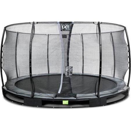Elegant inground trampoline 427cm met Economy veiligheidsnet