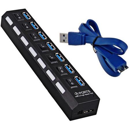 EASYIDEA USB HUB 3.0 -7 Poorten Micro USB-Hub- USB ingang
