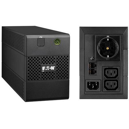 Eaton 5E 650IUSBDIN Line-Interactive 650VA Zwart UPS