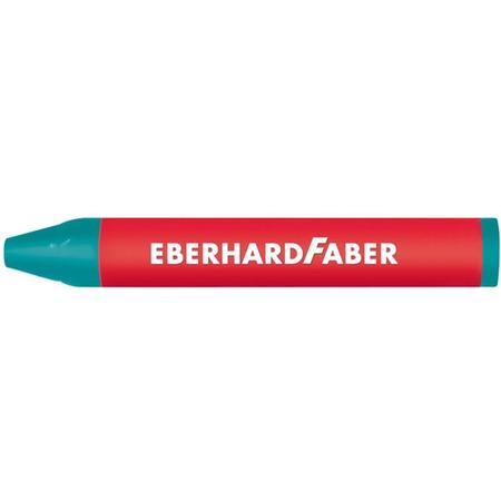 waskrijt Eberhard Faber 3-kantig watervast kobaltgroen