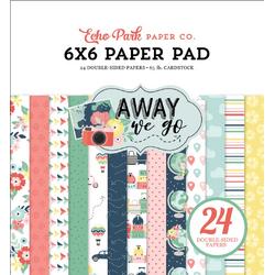   - Away We Go - 6x6 Inch Paper Pad (AWG270023)