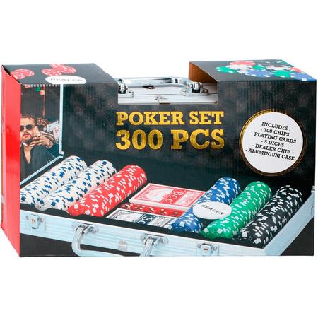 Pokerset in koffer EchtPraktisch - 300delig
