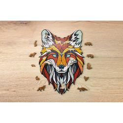 Eco Wood Art - Houten Puzzel - Fox - 31x28x0,5cm