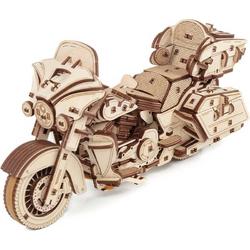 Eco Wood Art 3D Mechanische Houten Puzzel Bike, 3007, 22,6x8,4x12,3cm
