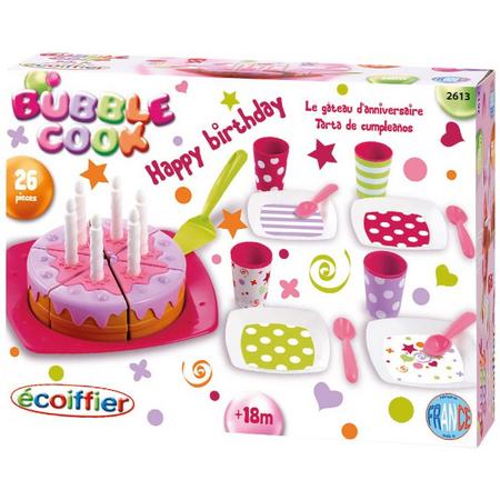 Ecoiffier Bubble Cook verjaardagstaart