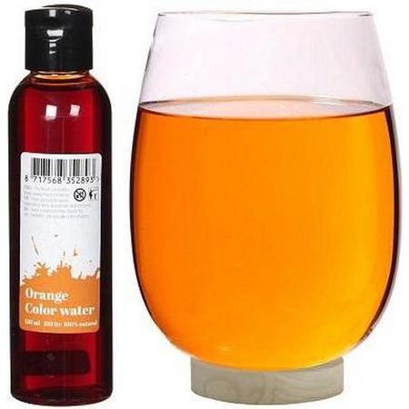 Natuurlijke kleurstof voor water Oranje - 1 fles