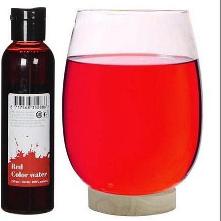 Natuurlijke kleurstof voor water Rood - 1 fles