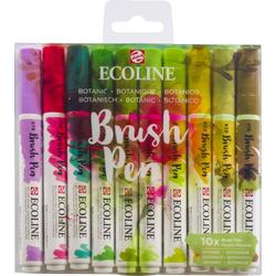 Talens Ecoline Brush Pen - 10 stuks - Botanisch - Brushpen