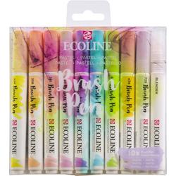 Talens Ecoline Brush Pen - 10 stuks - Pastel - Brushpen