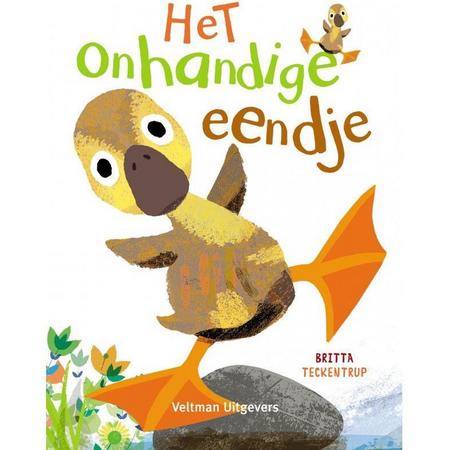 Ecostory - Babyboek - Britta Teckentrup - Het onhandige eendje - (24 pag. gebonden) - Nederland - Fairtrade