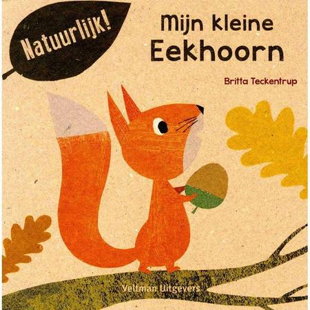 Ecostory - Babyboek - Veltman Uitgevers - Mijn Kleine Eekhoorn - (14 blz. karton) - Nederland - Fairtrade