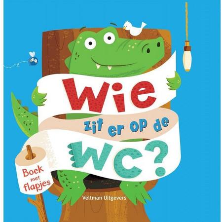 Ecostory - Babyboek - Veltman Uitgevers - Wie zit er op de WC? - (10 pag. gebonden) - Nederland - Fairtrade