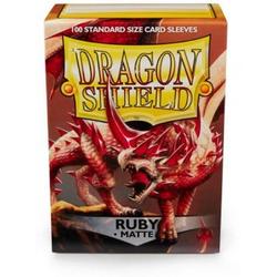 TCG Sleeves - Dragon Shield - Ruby Matte Standard Size