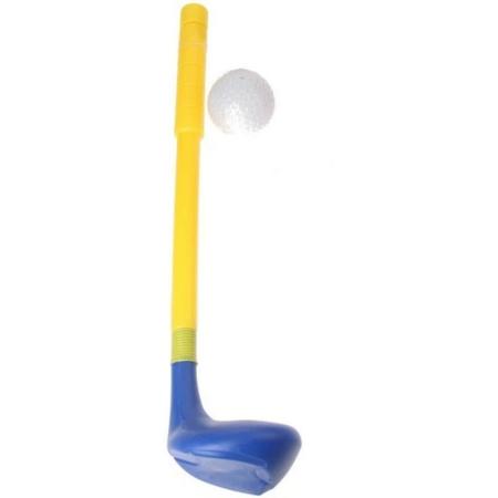 Eddy Toys Golfset Blauw/geel 67 Cm 2-delig