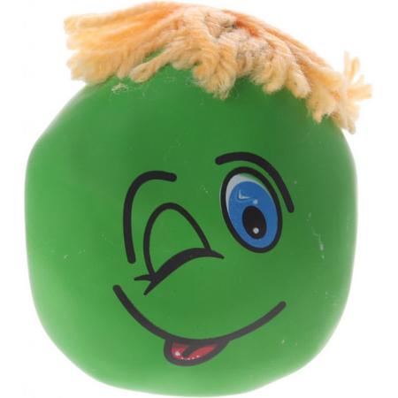 Eddy Toys Kneedfiguur Smiley Groen 6 Cm