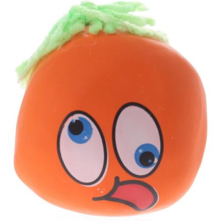 Eddy Toys Kneedfiguur Smiley Oranje 6 Cm