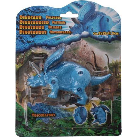 Eddy Toys Mini Dino Pteranodon Blauw 8 Cm