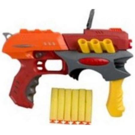 Eddy Toys Speelgoedgeweer - Schuimpistool - Rood